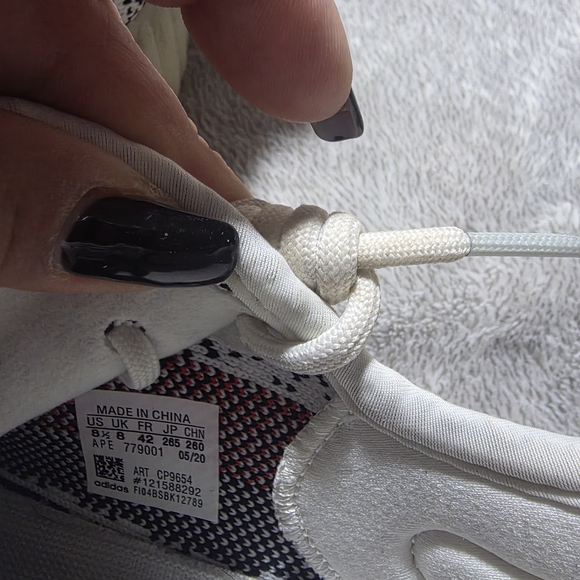 Adidas White and Black Sneakers
